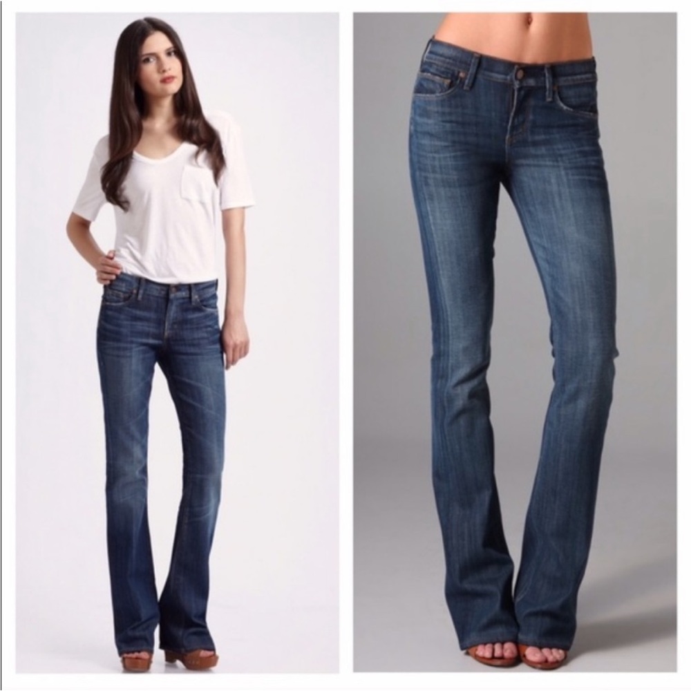 Y2K Citizens of Humanity COH Womens Amber Medium Rise Bootcut Jeans